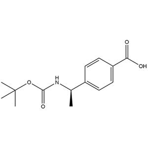 4-[(1R)-1-{[(tert-butoxy)carbonyl]amino}ethyl]benzoic acid