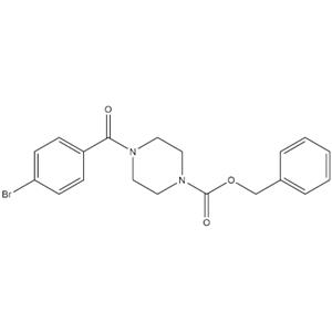 benzyl 4-(4-bromobenzoyl)piperazine-1-carboxylate