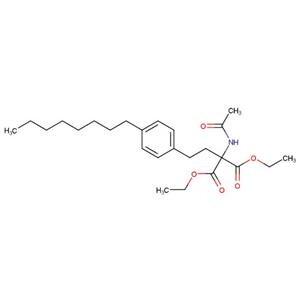 diethyl 2-acetamido-2-(4-octylphenethyl)malonate