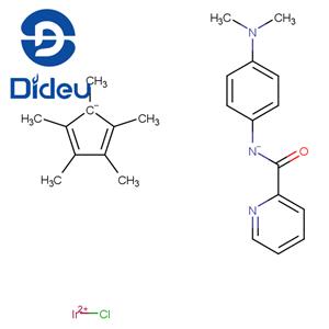 Chloro[N-[4-(dimethylamino)phenyl]-2-pyridinecarboxamidato](pentamethylcyclopentadienyl)iridium(III)
