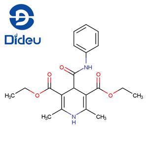 3,5-Pyridinedicarboxylic acid, 1,4-dihydro-2,6-dimethyl-4-[(phenylamino)carbonyl]-, 3,5-diethyl ester