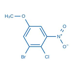 1-Bromo-2-chloro-5-methoxy-3-nitrobenzene