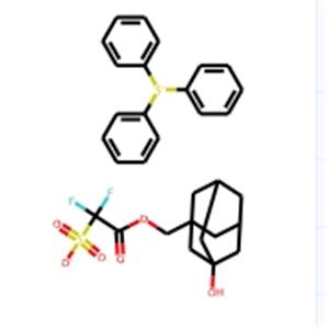 Triphenylsulfonium 1-((3-hydroxyadamantyl)methoxycarbonyl)difluoromethanesulfonate