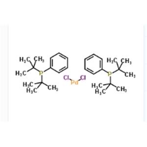 Dichlorobis(di-|tert|-butylphenylphosphine)palladium(II)