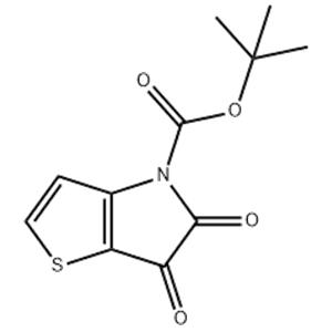 4H-Thieno[3,2-b]pyrrole-4-carboxylic acid, 5,6-dihydro-5,6-dioxo-, 1,1-dimethylethyl ester