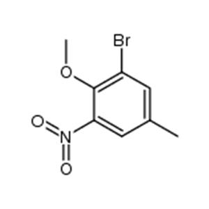 1-Bromo-2-methoxy-5-methyl-3-nitrobenzene