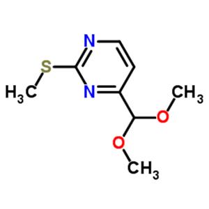 4-(Dimethoxymethyl)-2-(methylthio)pyrimidine