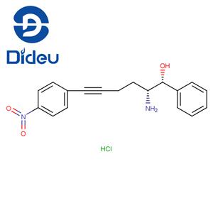 (1R,2R)-2-amino-6-(4-nitrophenyl)-1-phenylhex-5-yn-1-olhydrochloride