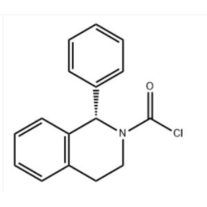 (s)-1-phenyl-1,2,3,4-tetrahydroisoquino-linecarbonylchloride