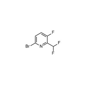 6-Bromo-2-(difluoromethyl)-3-fluoropyridine
