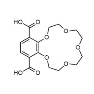 2,3,5,6,8,9,11,12-Octahydro-1,4,7,10,13-benzopentaoxacyclopentadecin-14,17-dicarboxylic acid