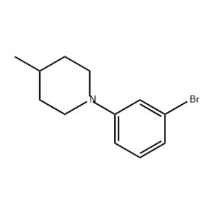 Piperidine, 1-(3-bromophenyl)-4-methyl-