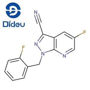 5-fluoro-1-(2-fluorobenzyl)-1H-pyrazolo[3,4-b]pyridine-3-carbonitrile