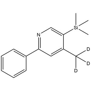Pyridine, 4-(methyl-d3)-2-phenyl-5-(trimethylsilyl)-