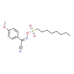 4-Methoxy-alpha-[[(octylsulfonyl)oxy]imino]benzeneacetonitrile