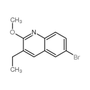 6-Bromo-3-ethyl-2-methoxy-quinoline