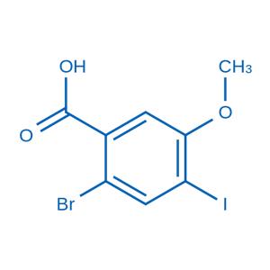 2-Bromo-4-iodo-5-methoxybenzoic acid