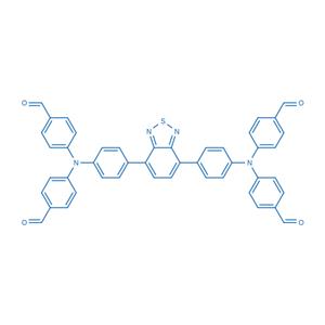4,4',4'',4'''-((Benzo[c][1,2,5]thiadiazole-4,7-diylbis(4,1-phenylene))bis(azanetriyl))tetrabenzaldehyde