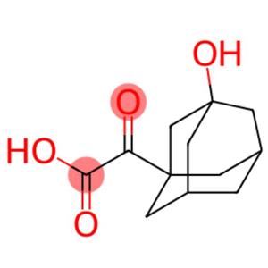 3-hydroxy- α-oxoadamantane-1-acetic acid