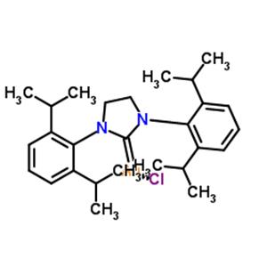 Chloro{1,3-bis[2,6-bis(1-methylethyl)phenyl]-4,5-dihydroimidazol-2-ylidene}gold(I)