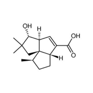 (1R,8aS)-1,2,3,3aα,5aβ,6,7,8-Octahydro-6β-hydroxy-1α,7,7-trimethylcyclopenta[c]pentalene-4-carboxylic acid
