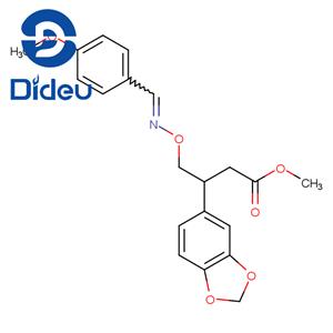 1,3-Benzodioxole-5-propanoic acid, β-[[[(E)-[(4-methoxyphenyl)methylene]amino]oxy]methyl]-, methyl ester, (βS)-