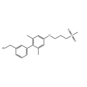 (2',6'-diMethyl-4'-(3-(Methylsulfonyl)propoxy)biphenyl-3-yl)Methanol