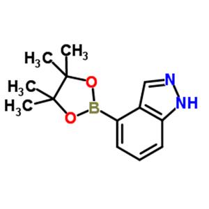 4-(4,4,5,5-tetramethyl-1,3,2-dioxaborolan-2-yl)-1H-indazole