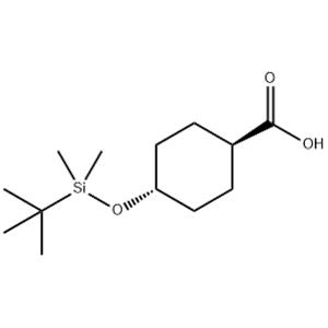 (1s,4s)-4-((tert-butyldimethylsilyl)oxy)cyclohexane-1-carboxylic acid