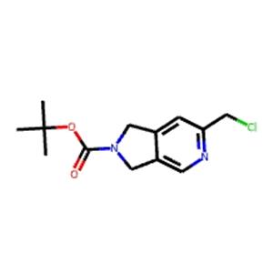 tert-Butyl 6-(chloromethyl)-1H-pyrrolo[3,4-c]pyridine-2(3H)-carboxylate