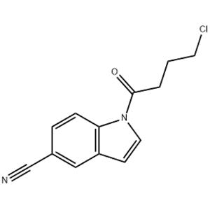 1-(4-Chlorobutanoyl)-1H-indole-5-carbonitrile
