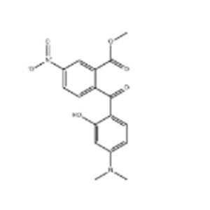 4-DIMETHYLAMINO-2-HYDROXY-2'-METHOXYCARBONYL-4'-NITROBENZOPHENONE