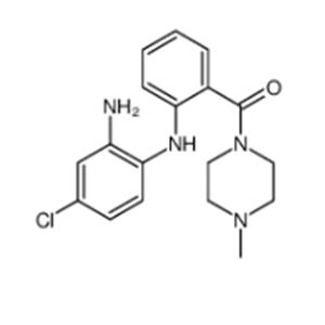 [2-(2-amino-4-chloroanilino)phenyl]-(4-methylpiperazin-1-yl)methanone