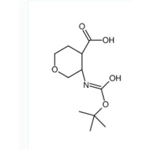 CIS-3-BOC-AMINO-TETRAHYDROPYRAN-4-CARBOXYLIC ACID