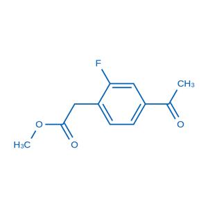 Methyl 2-(4-acetyl-2-fluorophenyl)acetate