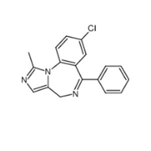 8-chloro-1-methyl-6-phenyl-4H-benzo[f]imidazo[1,5-a][1,4]diazepine