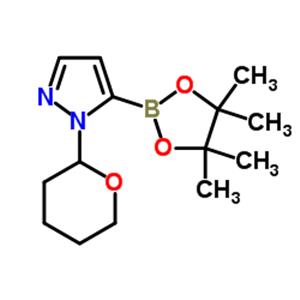 1-(Tetrahydro-2H-pyran-2-yl)-1H-pyrazole-5-boronic acid pinacol ester