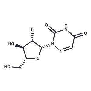 2'-Deoxy-2'-fluoro-b-D-arabino-6-azauridine