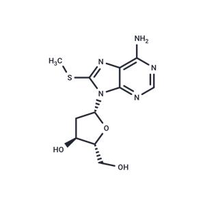 2'-Deoxy-8-methylthio-adenosine