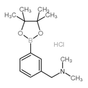 N,N-DIMETHYL-1-(3-(4,4,5,5-TETRAMETHYL-1,3,2-DIOXABOROLAN-2-YL)PHENYL)METHANAMINE HYDROCHLORIDE