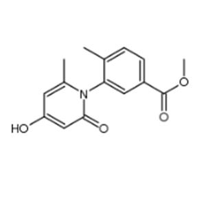 Benzoic acid, 3-(4-hydroxy-6-Methyl-2-oxo-1(2H)-pyridinyl)-4-Methyl-, Methyl ester