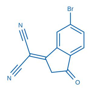 2-(6-Bromo-3-oxo-2,3-dihydro-1H-inden-1-ylidene)malononitrile