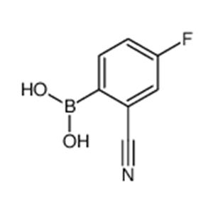 2-CYANO-4-FLUOROPHENYLBORONIC ACID