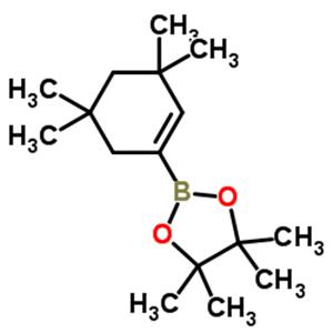 4,4,5,5-Tetramethyl-2-(3,3,5,5-tetramethylcyclohex-1-en-1-yl)-1,3,2-dioxa borolane
