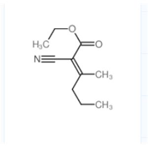2-Hexenoic acid,2-cyano-3-methyl-, ethyl ester