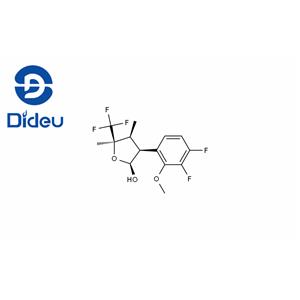 (2S,3S,4S,5R)-3-(3,4-difluoro-2-methoxyphenyl)-4,5-dimethyl-5-(trifluoromethyl)tetrahydrofuran-2-ol