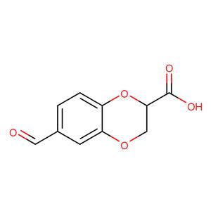 6-formyl-2,3-dihydrobenzo[b][1,4]dioxine-2-carboxylic acid(WXG03141)