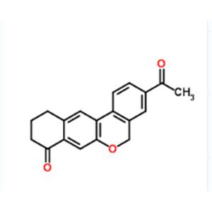 3-Acetyl-10,11-dihydro-5H-dibenzo[c,g]chromen-8(9H)-one