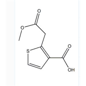 2-(2-Methoxy-2-oxoethyl)thiophene-3-carboxylic acid