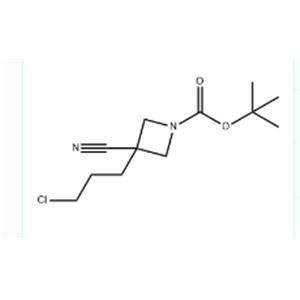 tert-butyl3-(3-chloropropyl)-3-cyanoazetidine-1-carboxylate